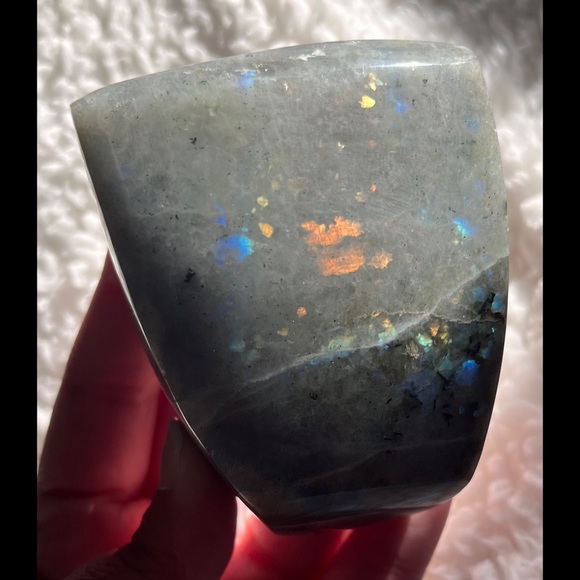 ✨ HP ✨ OOAK ✨ Raspberry-Kiss ✨ Labradorite Freeform 💋 - Picture 6 of 15